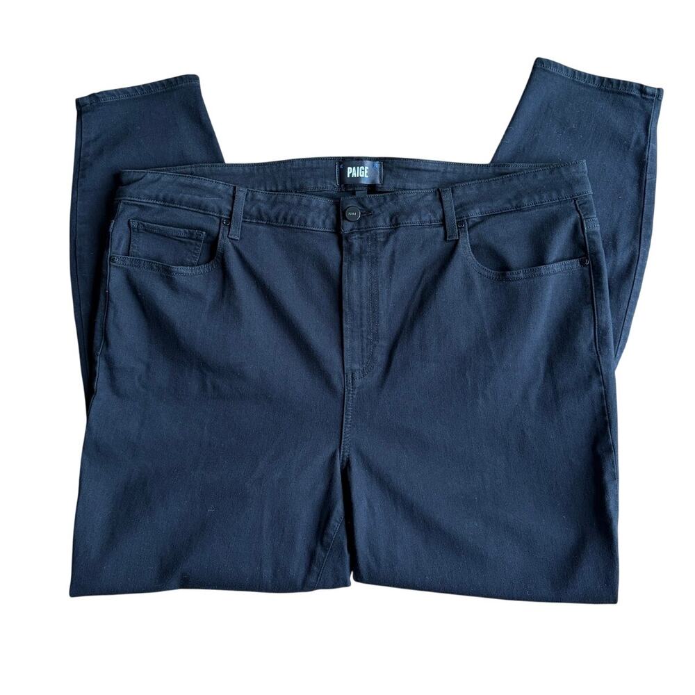 Paige Women's Black Jeans Sz 18W‎